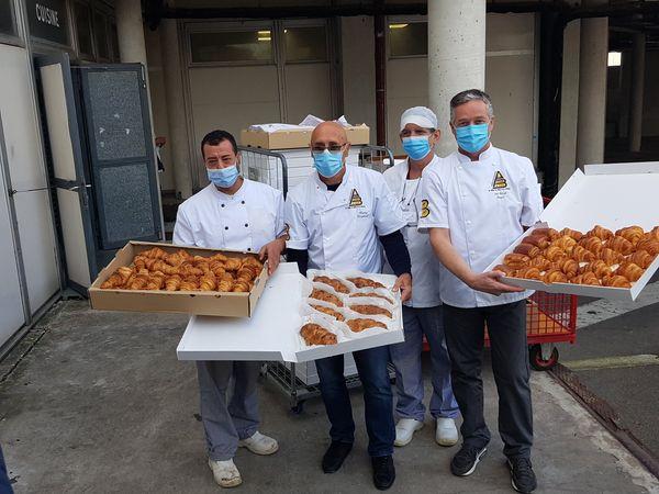 Hôpital d’Avignon : 1 000 croissants offerts par le Groupement 